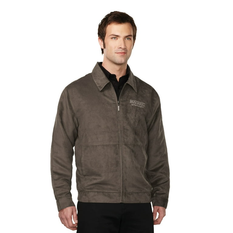 Tri Mountain Gold Conrad J2930 Suede Jacket Medium Chocolate Walmart