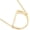 Gold D, variant on Sideways Initial Necklace 18K Gold Plated Stainless Steel Large Big Letters Pendant Necklace Script Name Monogram Necklaces for Women