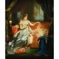thumbnail image 3 of Workshop of Joseph Franque 20x24 Black Modern Framed Museum Art Print Titled - Empress Marie-Louise Watching Over the Roi De Rome Asleep, 3 of 5