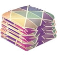 thumbnail image 4 of SKYSONIC 6 Pack Retro Triangle Kitchen Towels Soft Highly Absorbent Dish Towels Reusable Tea Towels Set 28 x 18 Inch, 4 of 7