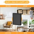 thumbnail image 2 of Allisfresh AP-1273 True HEPA Filter Replacement Compatible with DeedMo AP-1273 Air Purifier, 3-in-1 True HEPA filter, Premium Filter Odor, Smoke and, 2 of 7