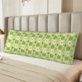 thumbnail image 2 of Balery Avocado And Toast Funda Protectora para Almohada Corporal de Algodón Hipoalergénico con Cierre(55 x 21 pulgadas), Almohadas No Incluidas, 2 of 7