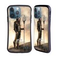 thumbnail image 1 of Head Case Designs Officially Licensed Justice League Movie Character Posters Aquaman Hybrid Case Compatible with Apple iPhone 13 Pro, 1 of 7