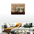 thumbnail image 4 of LAMIRO Kitchen Wall Art Farmhouse Rustic Kitchen Pictures Wall Decor Canvas Print Painting Modern Home Framed Artwork For Living Room Dining Room 12", 4 of 7
