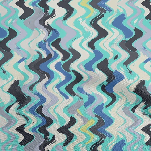 oneOone Polyester Spandex Light Gray Fabric Geometric Craft Projects Decor Fabric Printed By The Yard 56 Inch Wide-8K