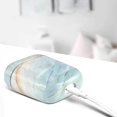 thumbnail image 4 of Compatible with Airpods Case, Ultra Thin Marble Airpod Case Full Protection Case Marble Pattern Airpods Case Portable Case for AirPods 2 Case Earpods Earbud Charging Case, 4 of 7