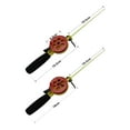 thumbnail image 6 of Short Ice Fishing Rod with Reel Combo Ergonomic Handle Lightweight Mini Fishing Pole Trout Walleye Perch Fishing Rod Winter Fishing Accessories, 6 of 7