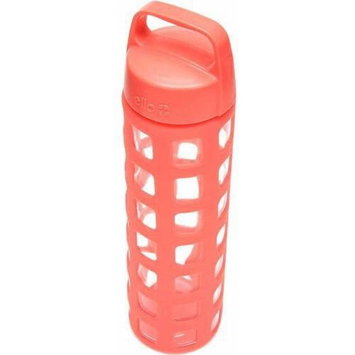 Ello Pure BPAFree Glass Water Bottle with Lid, 20 oz