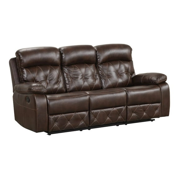 Furniture of America Pannet Manual Reclining Sofa