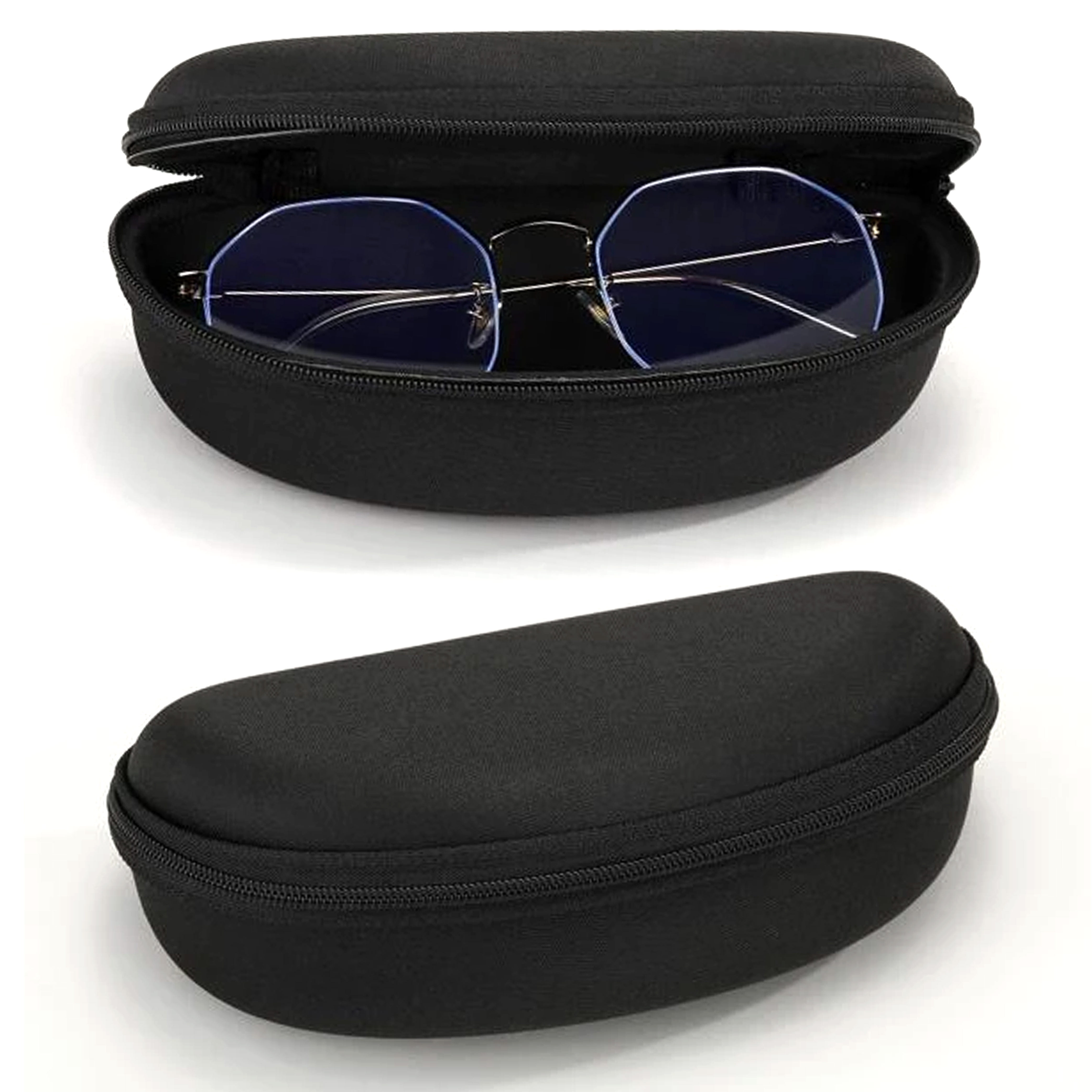 Eyeglass Cases Custom Galaxy Lion Painted Hard Shell Foldable Portable Glasses Case 