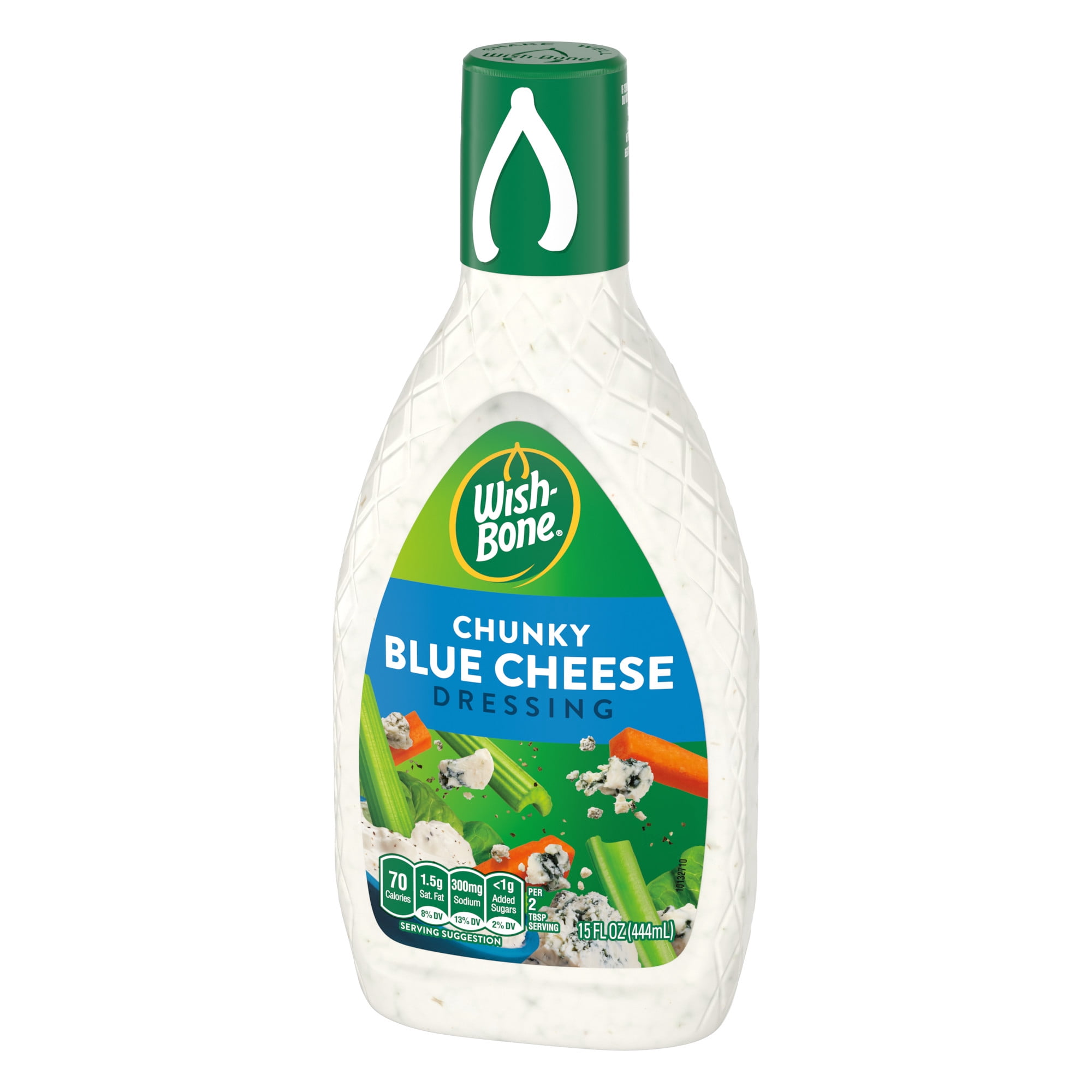(6 pack) Wish-Bone Chunky Blue Cheese Salad Dressing, 15 fl oz
