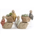 thumbnail image 4 of Succulent Pot Creative Cartoon Ceramic Flower Pot Gardening Pot for Home Office, 4 of 9