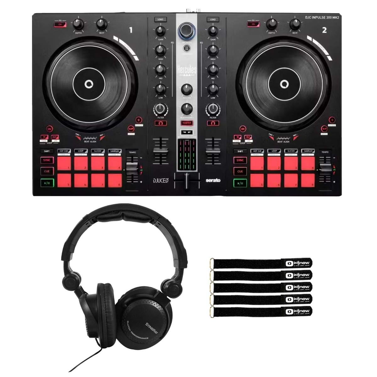 Hercules, DJControl Inpulse 300 MK2 DJ Controller, 2-Deck USB