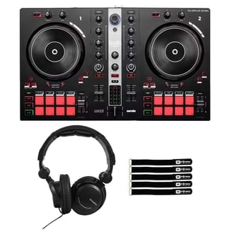 Hercules DJControl Inpulse 300 MK2 DJ Controller with Case Package