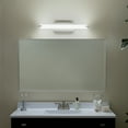 thumbnail image 5 of Kichler 25.5" 1 Light Brushed Nickel Integrated LED Vanity Light with White Acrylic Shade, 5 of 7