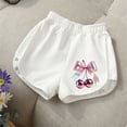 thumbnail image 6 of Iyufng Summer Children Shorts Bow and Cherry Print Shorts with Elastic Waistband Summer Casual Shorts, 6 of 6
