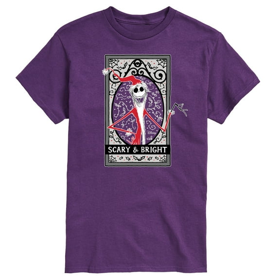 The Nightmare Before Christmas - Scary And Bright - Men's Short Sleeve Graphic T-Shirt