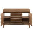 thumbnail image 5 of Modway Render 48" Single Sink Compatible (not included) Bathroom Vanity Cabinet in Walnut, 5 of 10