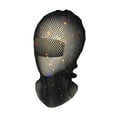 thumbnail image 2 of Decoración de para de máscaras de máscaras de capucha para mujer para festivales fotos de fotos con temas Negro, 2 of 8