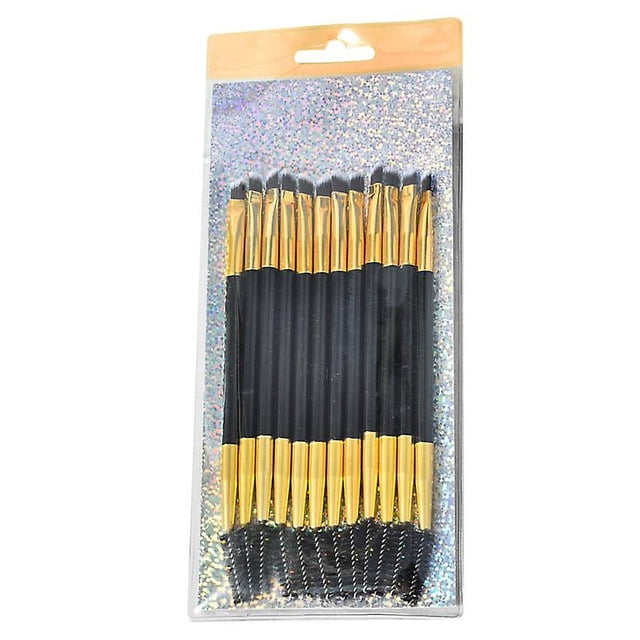 12 piezas cepillo para rímel de doble punta