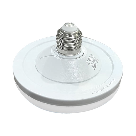 Energy-Efficient LED Flying Saucer Light Bulb, 18W High Output Hallway Lamp, E27 Base, Bright White Daylight Lighting for Home and Office (1 Pack)