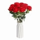 thumbnail image 2 of 10 PC Artificial Silk Rose Flowers with Leaves and Thorns,Realistic Fake Roses,Wedding Home Decor,Floral Arrangements,Centerpiece,Vase Filler,Party Decorations,Valentine's Day Gift,Anniversary, 2 of 2