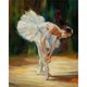 thumbnail image 1 of Kit de pintura por números DIY Ballet Girl pintado a mano cuadro al óleo artesanía decoración de pared FLhrweasw Nuevo, 1 of 9