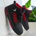thumbnail image 3 of Mid-Top Men's Versatile Sports Casual Sneakers , Trendy Platform Outdoor Running Skate Shoes and Comfortable, 3 of 9