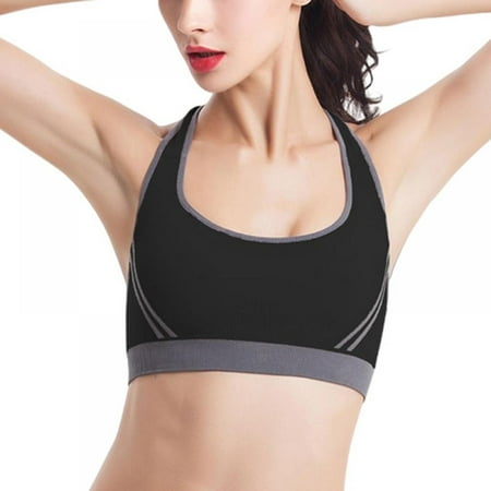 

Monfince Women Racerback Sports Bras - High Impact Workout Gym Activewear Bra