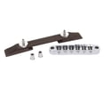 thumbnail image 1 of Archtop Guitar Rosewood Bridge W/ Chrome Plated Regular Saddles Adjustable, 1 of 8