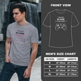 thumbnail image 4 of Greenyef Graphics I Paused My Game to Be Here Video Gamer Gift for Men Teenagers Gaming Funny Graphic T-Shirt Style-41 (Gray, Large), 4 of 6