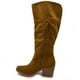 thumbnail image 2 of Bota de gamuza con tachuelas para mujer, 2 of 4