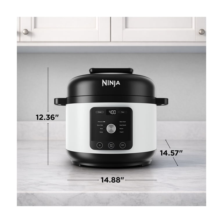 Multi Pressure Cooker ホワイト Ninja HyperHeat 9-in-1 Electric Pressure Cooker with SimpliServe