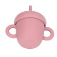 thumbnail image 3 of Taza para bebé Ticfox Taza con pajita de silicona con forma de seta para niños pequeños, 3 of 12