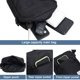 thumbnail image 4 of Bolso bandolera para teléfono móvil para hombre, bolso bandolera para teléfono móvil para hombre, bolso bandolera vertical para teléfono móvil, 4 of 6