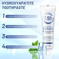 thumbnail image 2 of 7.5% Hydroxyapatite Toothpaste, Hydroxyapatite Toothpaste, 7.5% White Tooth Repair Hydroxyapatite, 7.5% Repair Toothpaste, Gentle Mint, Fresh Breath, 2 of 7
