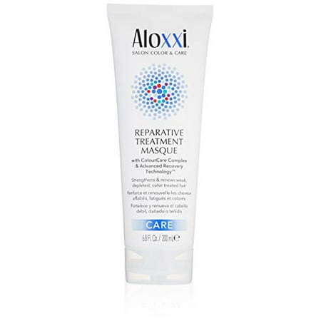 ALOXXI Repair Hair Mask for Color-Treated Hair - Hair Treatment Mask with Keratin & Peptides - Deep Treatment Masque for Dull & Damaged Hair, 6.8Fl Oz