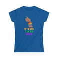 thumbnail image 4 of It's OK to Be Gay Shirt LGBTQ Be Gay Pride LGBT Rainbow Flag Women Tops, 4 of 8