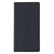 Debossed Passport Jacket - Black