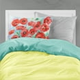 thumbnail image 2 of Poppies Fabric Standard Pillowcase, 2 of 2