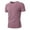Light Purple, variant on MIXUE Shirts For Men Summer Solid Color Round Neck Short Sleeve Elastic Sports Fitness Casual Tops Pullover Tshirts Outwear,Green,L