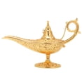 thumbnail image 3 of Aladdin Lamp Craft,Vintage Metal Carved Aladdin Aladdin Lamp Collection Aladdin Lamp Decoration Future-Proof Design, 3 of 5