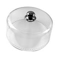 thumbnail image 4 of Cubierta de cúpula para alimentos, cúpula para tartas, versátil, reutilizable, redonda, transparente, para restaurante, exterior, interior y hogar. Diámetro 30 cm, 4 of 8