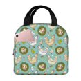 thumbnail image 1 of Disketp Chicken Laying Eggs for Insulated Lunch Bag for Women and Men, Perfect for Work, Hiking, Picnic, 1 of 8