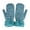Blue, variant on YuXingFu 50% off Clear Gloves Under $5.00 Gloves Large Women's Winter Keep Warm Lovely Printing Weave Knitted Flip Gloves