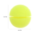 thumbnail image 2 of SEWCHICS 3Pcs Blue White Yellow Round Vibration Absorbers for Tennis Rackets 0.8In, 2 of 8