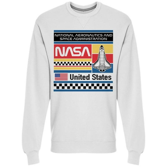 NASA The Nasa In Washington D.c. Men Sweatshirt, Male 3X-Large