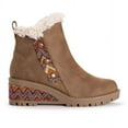 thumbnail image 6 of MUK LUKS Women's Norway Halden Wedge Booties, 6 of 9