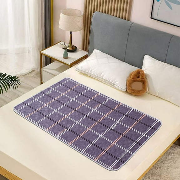 CaiYueKe Bed Pads for Incontinence Washable, 39.4"x59" Large Reusable Waterproof Soft Wetting Underpad for Adults, Elderly, Seniors, Women & Pets, Machine Washable Pad for Bed, Sofa