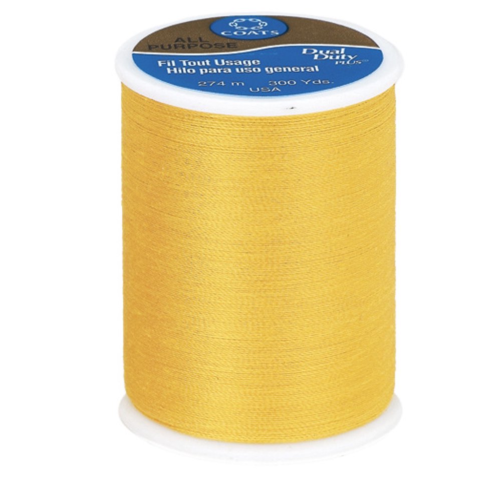 Coats & Clark All Purpose Spark Gold Thread, 300 Yd.